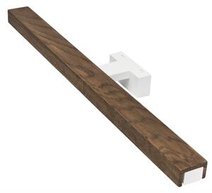 Aplică LED pentru oglindă de baie Brilagi WOODY MIRROR LED/12W/230V IP44 stejar/alb