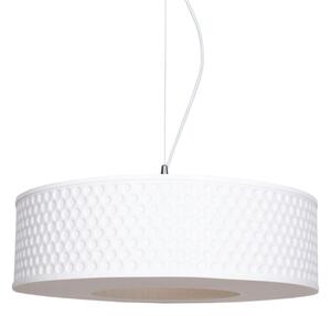 Lustră pe cablu GARDA 1xE27/60W/230V d. 40 cm alb