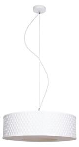 Lustră pe cablu GARDA 1xE27/60W/230V d. 40 cm alb