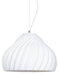 Lustră pe cablu SILVO 1xE27/60W/230V d. 38 cm alb