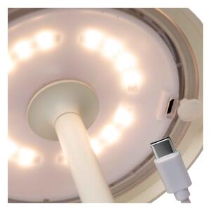 Lampă LED dimabilă de exterior Lucide 15500/02/31 JOY LED/1,5W/4V IP54 alb