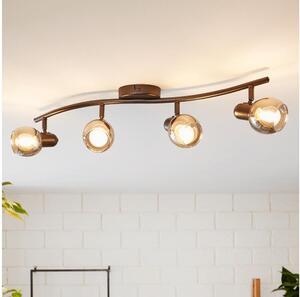Eglo 98626 - Lampă spot POLLICA 4xE14/28W/230V