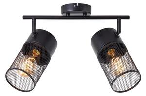 Brilliant - Lampă spot KAMOLO 2xE27/40W/230V negru
