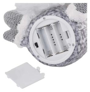 Decorațiune LED de Crăciun 4xLED/3xAA spiriduș