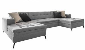 Colțar lemn masiv Formă U Extensibil Verti 350x170cm Personalizabil
