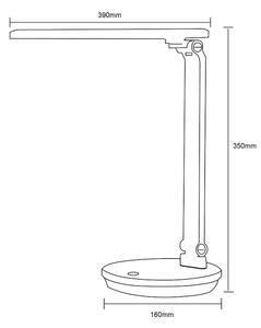 Lampă LED de masă Zuma Line SM-542-BL LED/5W/230V 3000-6000K negru
