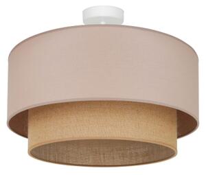 Lustră aplicată Duolla BOHO 1xE27/15W/230V d. 45 cm bej/maro