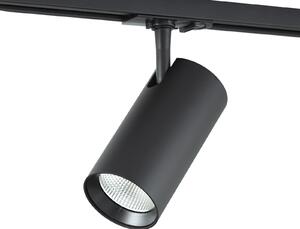 Spoturi Lindby, Linaro, reglabil, Negru, Camera de zi, Aluminiu, Modern