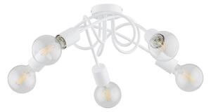 Lustră aplicată INTER 5xE27/15W/230V alb