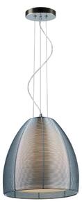 Lustră pe cablu Searchlight 20028 1xE27/60W/230V d. 30 cm crom