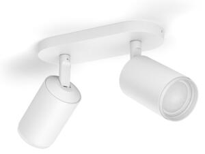 Spot LED RGBW dimabil Philips Hue FUGATO 2xLED/5,5W/230V alb