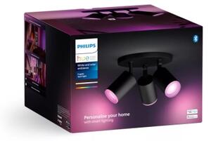 Philips Hue FUGATO LED RGBW spot 3xGU10/4,2W/230V negru dimabil
