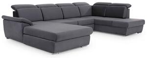 Colțar lemn masiv Formă U Extensibil Erik 330x210cm Personalizabil
