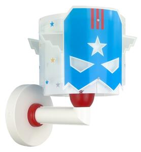 Dalber 61819 - Aplica de perete pentru copii BLUE HERO 1xE27/15W/230V