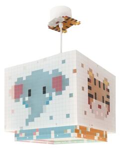 Lustră pentru copii Dalber 63372 LITTLE PIXEL 1xE27/15W/230V