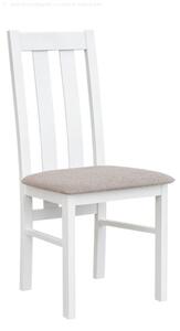 Scaun lemn masiv Linea cu Șezut Tapitat Model L2 L 43 x A 44 x H 96 cm - Bej