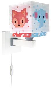 Dalber 63379 - Aplica de perete pentru copii LITTLE PIXEL 1xE27/15W/230V