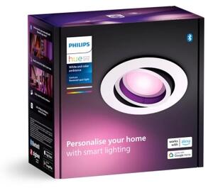 Corp de iluminat LED RGBW dimabil încastrat Hue CENTURA 1xGU10/4,2W/230V