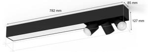 Philips Hue CENTRIS LED RGBW spot reglabil 3xGU10/4,2W + LED/11W