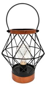 Lampă LED decorativă de masă Solight WO3105 LED/3xAA negru/cupru