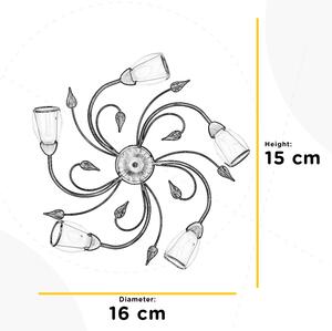 Plafonieră ONLI LILIANA 5xE14/6W/230V