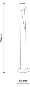 Lampă LED de exterior SENA M LED/5W/230V IP65 60 cm bej