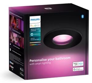 Philips Hue XAMENTO LED RGBW 1xGU10/4,2W IP44 stropní svítidlo koupelna
