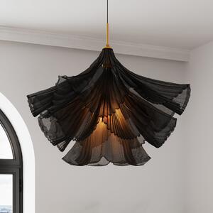 Lustră Pendul By Rydéns, Juliette, reglabil, Negru, Sala de mese, Metal, Design