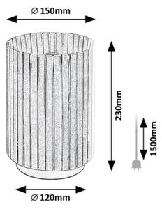 Lampă de masă Rabalux 74212 RAVEN 1xE27/6W/230V