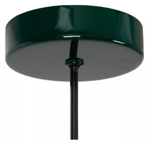 Lustră pe cablu Lucide 74417/01/33 MACARONS 1xE27/40W/230V d. 24,5 cm verde