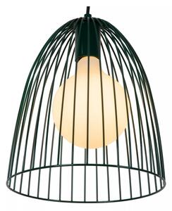 Lustră pe cablu Lucide 74417/01/33 MACARONS 1xE27/40W/230V d. 24,5 cm verde