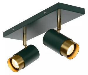 Spot Lucide 35913/02/33 FLORIS 2xGU10/40W/230V verde