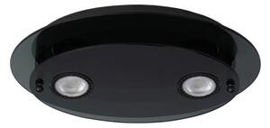 Plafonieră Lucide 79181/02/30 OKNO 2xGU10/5W/230V negru