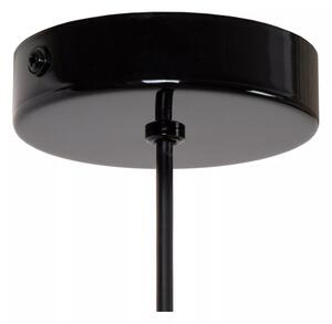 Lustră pe cablu Lucide 74417/01/30 MACARONS 1xE27/40W/230V d. 24,5 cm negru