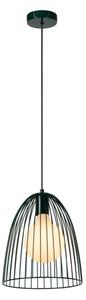 Lustră pe cablu Lucide 74417/01/33 MACARONS 1xE27/40W/230V d. 24,5 cm verde