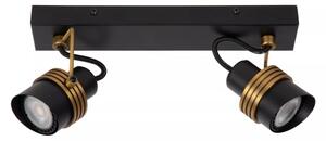 Spot Lucide 34944/02/30 TUNDRAN 2xGU10/5W/230V negru