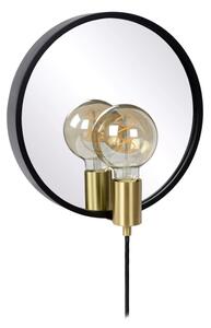 Aplică cu oglindă Lucide 36213/31/30 REFLEX 1xE27/25W/230V negru