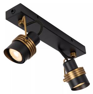 Spot Lucide 34944/02/30 TUNDRAN 2xGU10/5W/230V negru