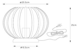 Lampă de masă Lucide 78574/25/33 MANUELA 1xE27/40W/230V verde