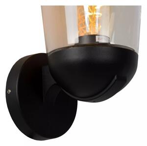 Lampă de perete de exterior Lucide 27837/01/30 TULSA 1xE27/40W/230V IP44 negru