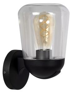 Lampă de perete de exterior Lucide 27837/01/30 TULSA 1xE27/40W/230V IP44 negru