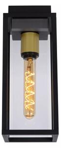 Aplică de exterior Lucide 27105/01/30 LAURENS 1xE27/15W/230V IP54 negru