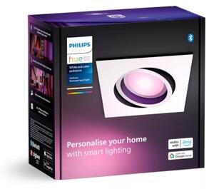 Corp de iluminat LED RGBW dimabil încastrat Hue CENTURA 1xGU10/4,2W/230V