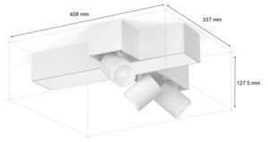 Spot LED RGBW dimabil Philips Hue CENTRIS 3xGU10/4,2W + LED/11W