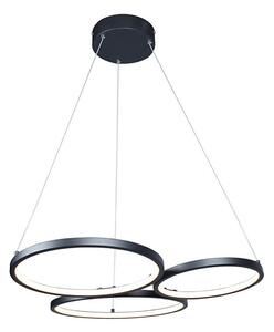 Lustră LED pe cablu Rabalux 72297 FORMAND LED/38W/230V negru