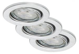 SET 3x corp de iluminat LED pentru baie dimabil GU10/5,5W/230V IP23 Briloner 7148-039