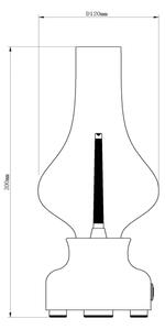 Lampă LED dimabilă de masă Lucide 74516/02/32 JASON LED/2W/230V roșu