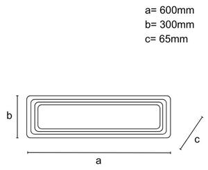 Plafonieră LED dimabilă LED/85W/230V 3000-6500K + telecomandă