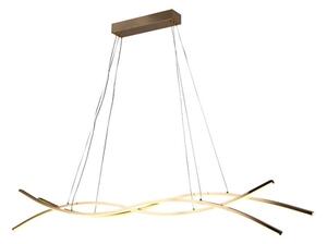 Lustră LED dimabilă aplicată LED/80W/230V 3000-6500K + telecomandă