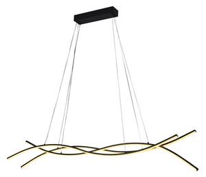 Lustră LED dimabilă aplicată LED/80W/230V 3000-6500K + telecomandă